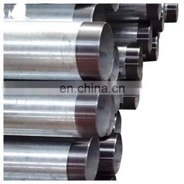 HOT DIP GALVANIZED STEEL PIPE , THREADED TWO SIDES  WITH PLASTIC CAP