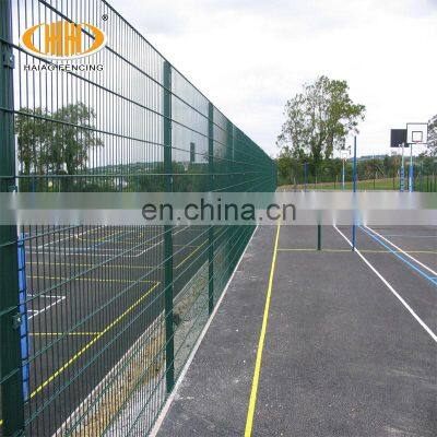 6/5/6 double wire fence panel double frame fence 868 welded metal fence
