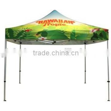 Custom Print Aluminum Pop Up Pagoda Tent 3x3m ( 10ft X 10 ft), Printed canopy & valance, 4 full walls