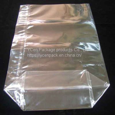 Clear square bottom/ block bottom bags