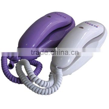 Cheap and easy use Slim corded hotel telephone for bathroom