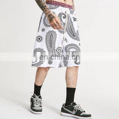 2021 new wholesale clothing summer plus size polyester men's workout shorts 2021