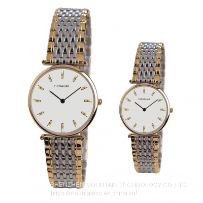 Woman Stainless Steel Watch Lady Quartz Fashion ultrathin Watches
