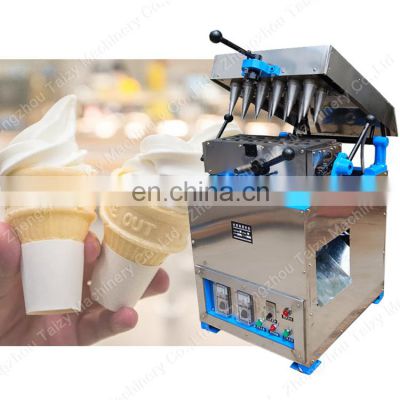 Semi automatic cone machine/waffle cone making machine/ice cream waffle cone maker for sale