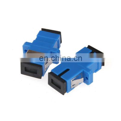 Hot Selling Flange SC UPC SM Simplex Blue Fiber Optic Adapter coupling coupler