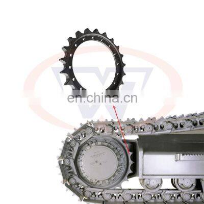 UH04-15 sprocket for excavator undercarriage part,Hitachi EX100 sprocket rim