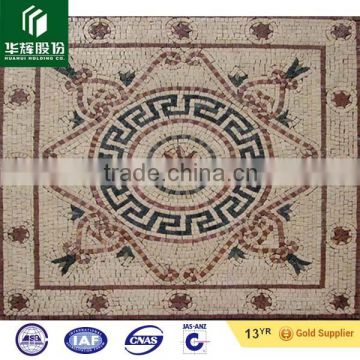 Low price square water jet marble floor tile for sale