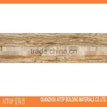 150x800mm environmental wood glazed ceramic tile flooring