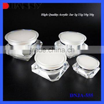 10g Diamond Cosmetic Jar Packaging,10g Diamond Jar