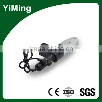 YiMing pvc plastic welding machine with tube fittings casting for plastic pipe machine