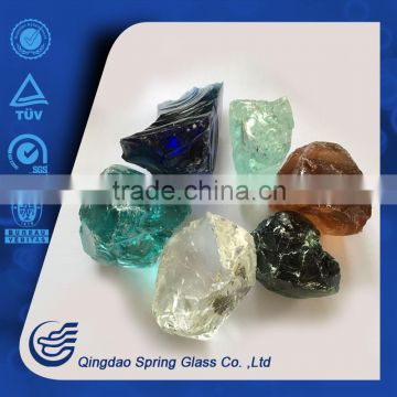 1-3cm nature slag glass stones