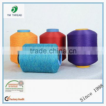 20D/150/1 Polyester Single Spandex Covered Yarn for Knitting