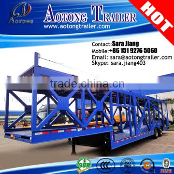 Made in China hot sale vehicle transporting car hauler trailer /car carrier semi trailer                        
                                                                Most Popular