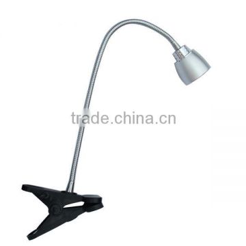 Modern style 3W high power led clip table lamp flexible and portable led light lamp clip good quality with cheapest price