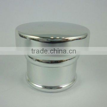 aluminium shell perfume cap with PP inner cap