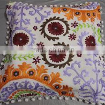 SUZANI Indian Vintage Cushion Cover Decorative