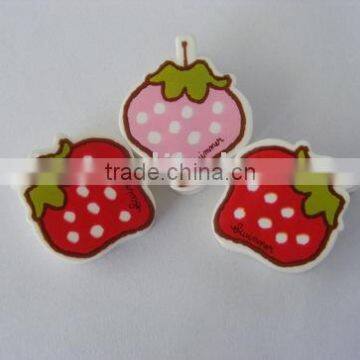 strawberryshape cute print mini bag clip