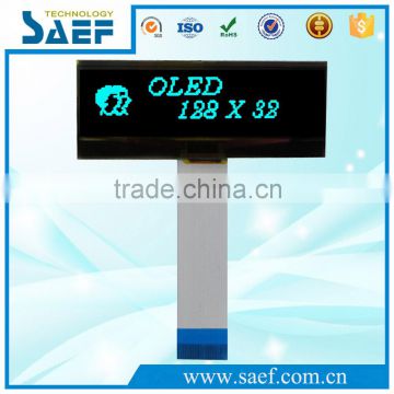 Hot Sale128x32 Graphic with Blue OLED display module