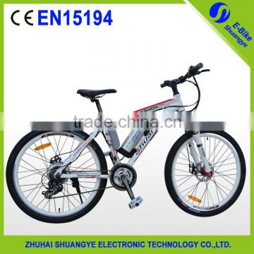 Shuangye folding mountain bike electric bike A6