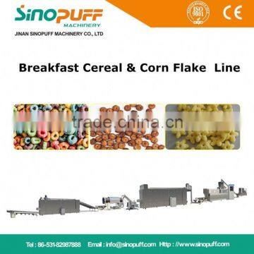 Rice Flakes Making Machine/Automatic Breakfast Cereal Production Line