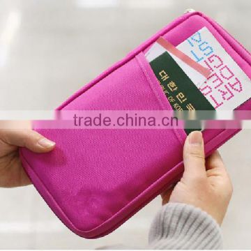 Cash Wallet Pouch Organizer Bag Purse Passport Credit ID Card Holder