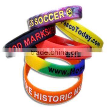 Hot sell wide silicone wristband