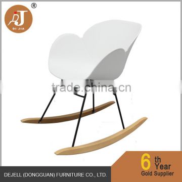 Fancy Living Room Swing Chair Wooden Rocking Chair