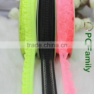 Wholesale colors elastic lace trimming