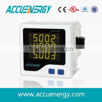 AcuDC 240 Series digital lcd dc panel meter