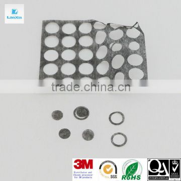 Shaped Black Non Woven for electronic anti-dust use