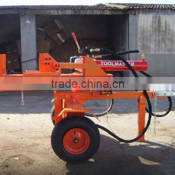 new type 20-30t 530-610mm horizontal and vertical hydraulic diesel wood splitter with take-off with CE from China