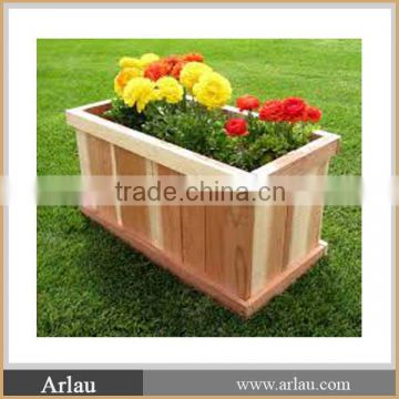 FB001A Arlau outdoor wooden flower planter