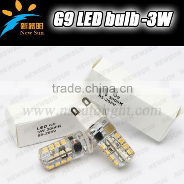 New products G9 led light bulbs for cars household 85-265V 3W 2700K warm white G9 LED