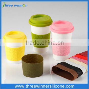 portable cup cover cup holder cover cup silicone cover