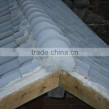 WPC ecological roof tiles for outdoor construction