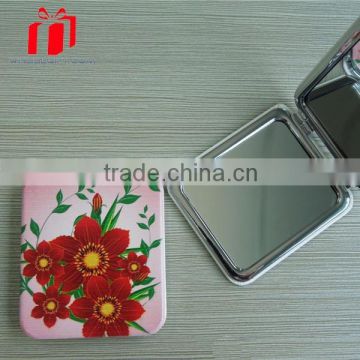 Pu Leather Pocket Cosmetic Mirror