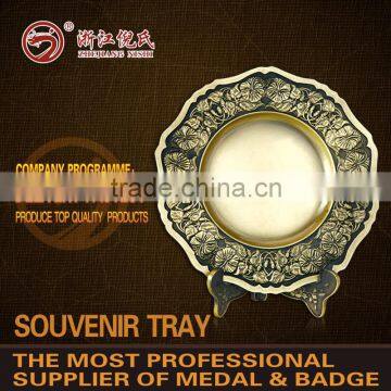 Factory direct sale souvenir metal plate with hign quality