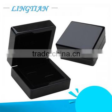 2016 china factory cheap matt black wooden box for packing watch