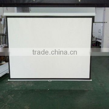 VS 84" Matte White Manual projection screen