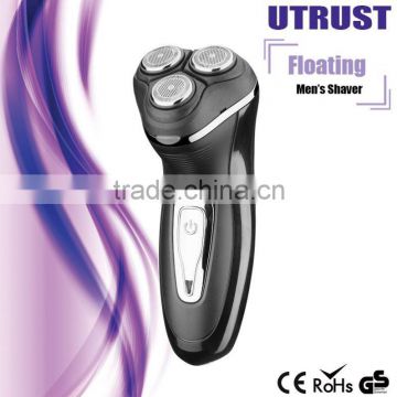 Hot selling 2013 newest Foil-type cordless plastic disposable shaver dry and wet use men shaver razor