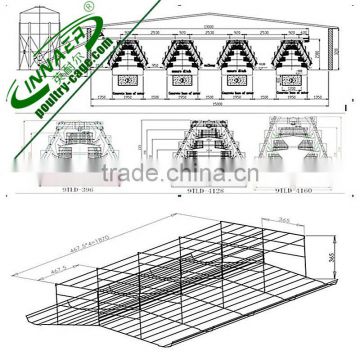 galvanized transportation cage for poultry