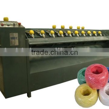 China professional 10 heads pp yarn ball winder machine