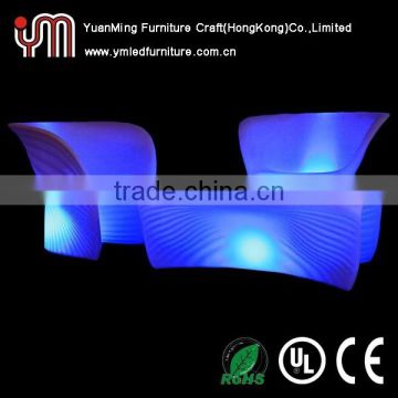 High Quanlity PE Material Led Light Bar Table/ Acrylic Led Bar Table