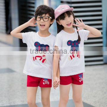 Cheap international kids school uniforms design kindergarten school model wholesale