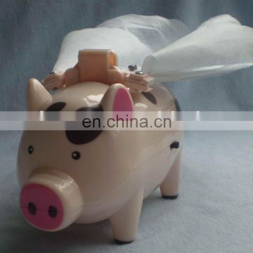 plastic pig electronic toy(OEM)