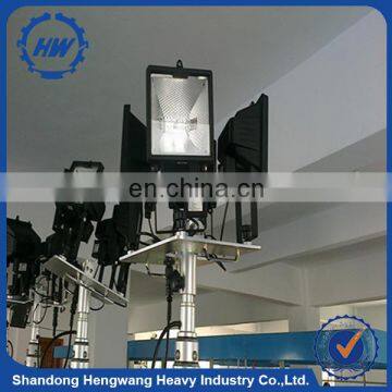 Mini hand push light tower & vehicle-mounted light tower for sale