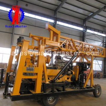 XYX-44A wheeled hydraulic water well drilling rig/Hydraulic drill rig for exploration and sampling