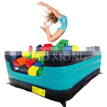Dance Party DWF Fitness Air Pit Inflatable Artistic Gymnastics Foam Pit GYM Tumbl Track Air Pit