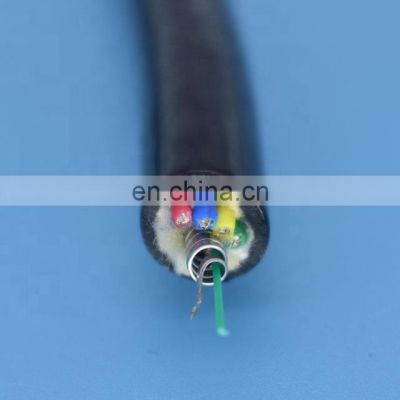 4 Power cores underwater cable with 2 single mode fiber wire subsea cable underwater robot camera cable