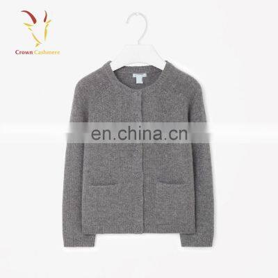 Fashion Winter Children 100% Cashmere Boy Cardigan Sweater